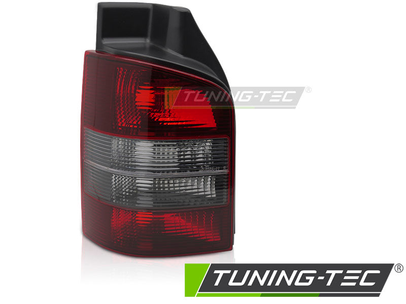 Feu arrière rouge fumé côté gauche TYC compatible VW T5 03-09