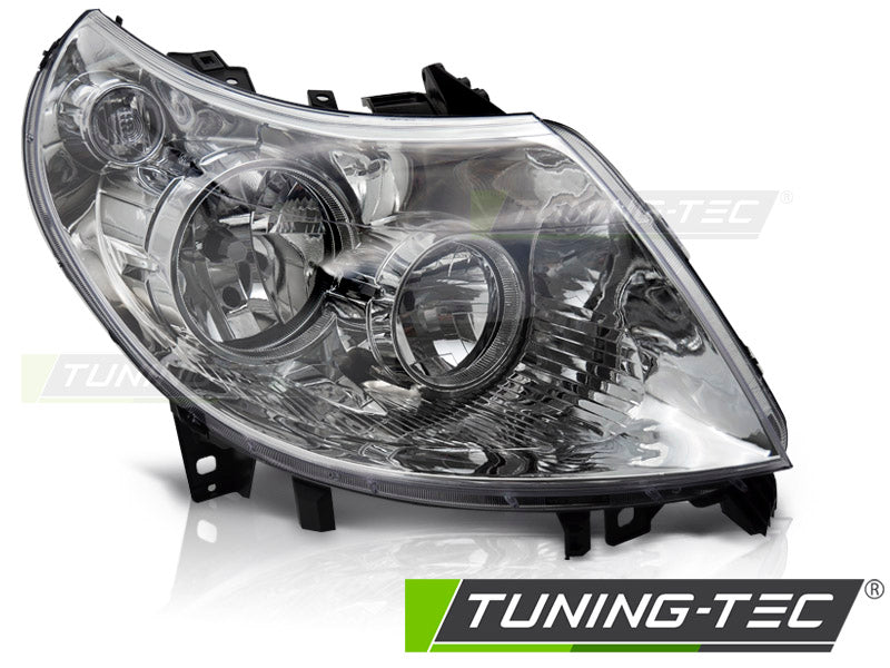 Phare chromé droit TYC compatible avec DUCATO / BOXER / JUMPER 06-10