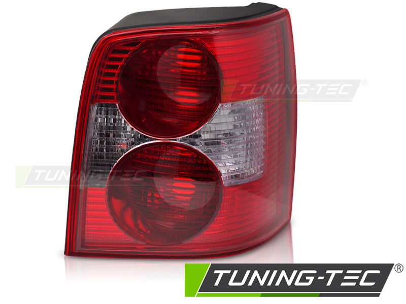 Feu arrière rouge et blanc côté droit TYC compatible avec VW Passat 3BG 00-05 Variant