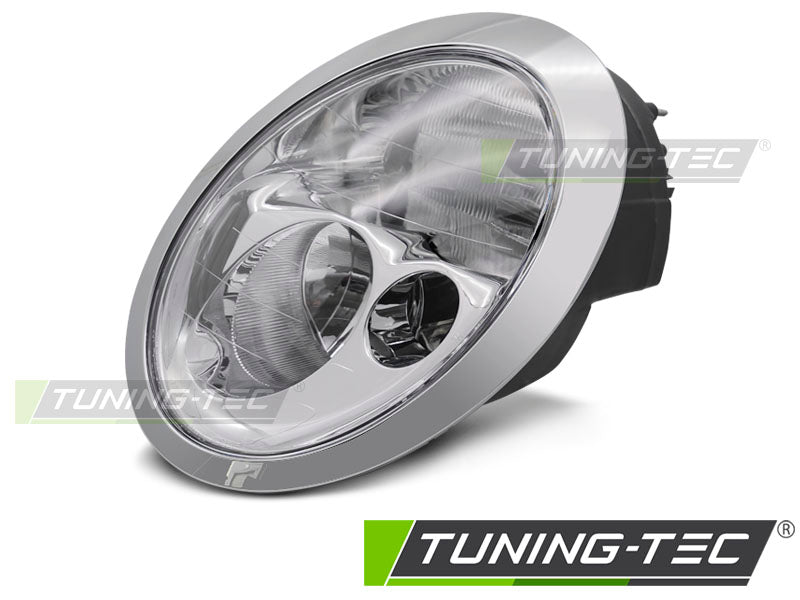 Phare chromé gauche TYC compatible avec MINI COOPER R50 R53 01-04