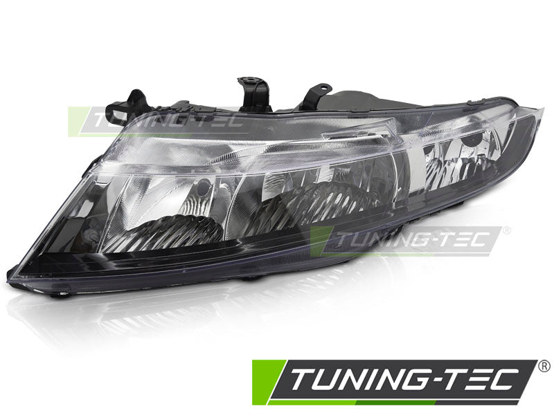Phare chromé gauche TYC compatible avec Honda Civic 06-08 à hayon