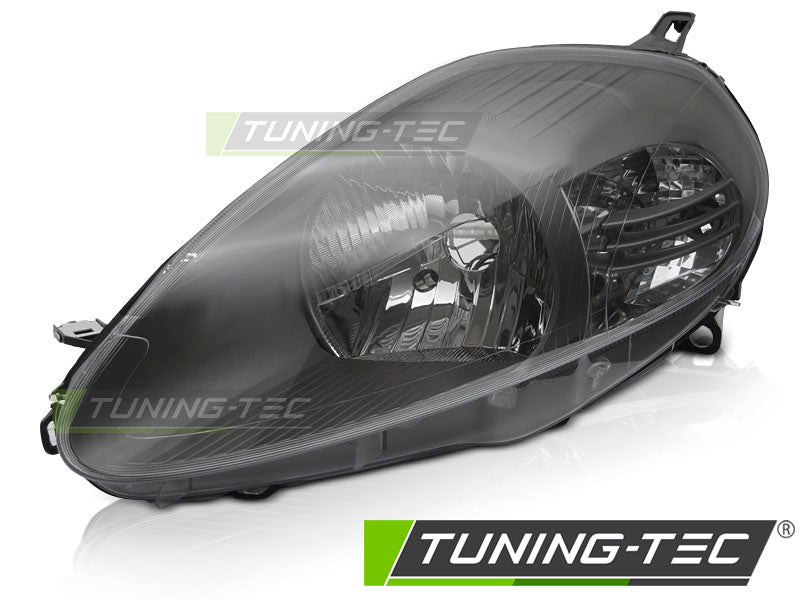 Phare avant gauche gris TYC compatible avec Fiat Grande Punto 05-08