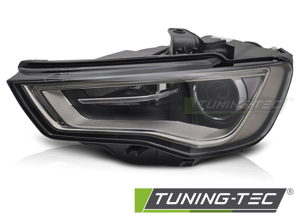 Phare xénon gauche TYC fumé compatible avec Audi A3 8V 12-16
