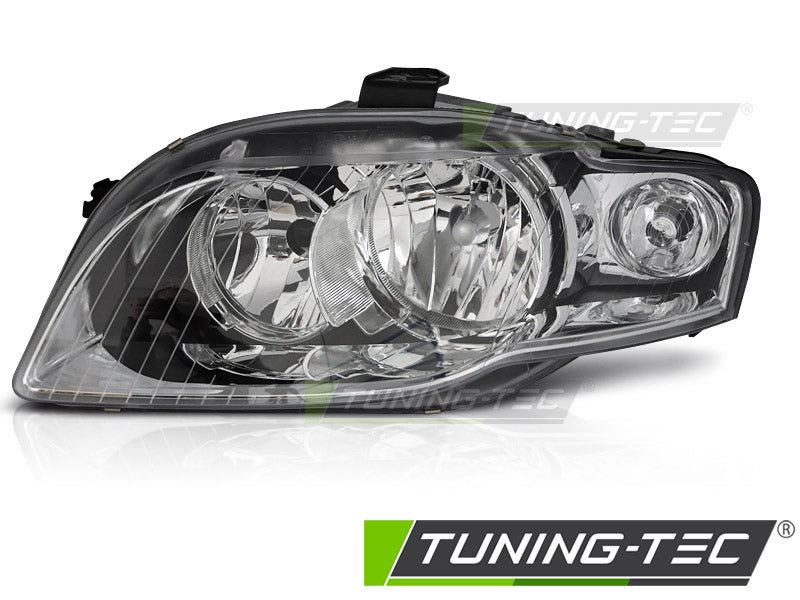 Phare chromé gauche TYC compatible avec Audi A4 B7 04-08