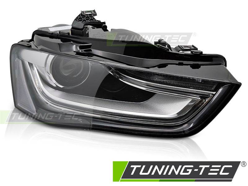 Phare xénon noir côté droit TYC compatible avec Audi A4 B8 12-15