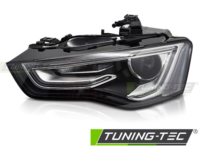 Phare avant gauche noir au xénon TYC compatible avec Audi A5 12-16
