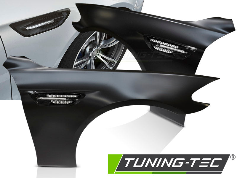 Ailes sport avec aérations latérales noires compatibles BMW F10 F11 10-16