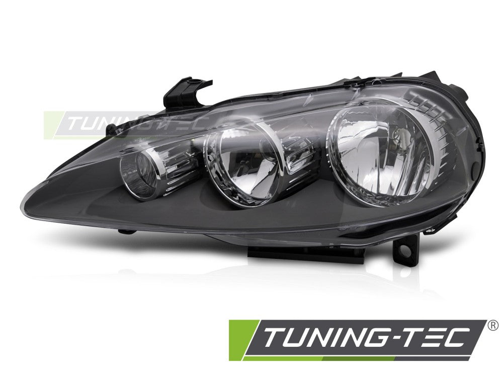 Phare avant gauche noir TYC compatible avec Alfa Romeo 147 05-10