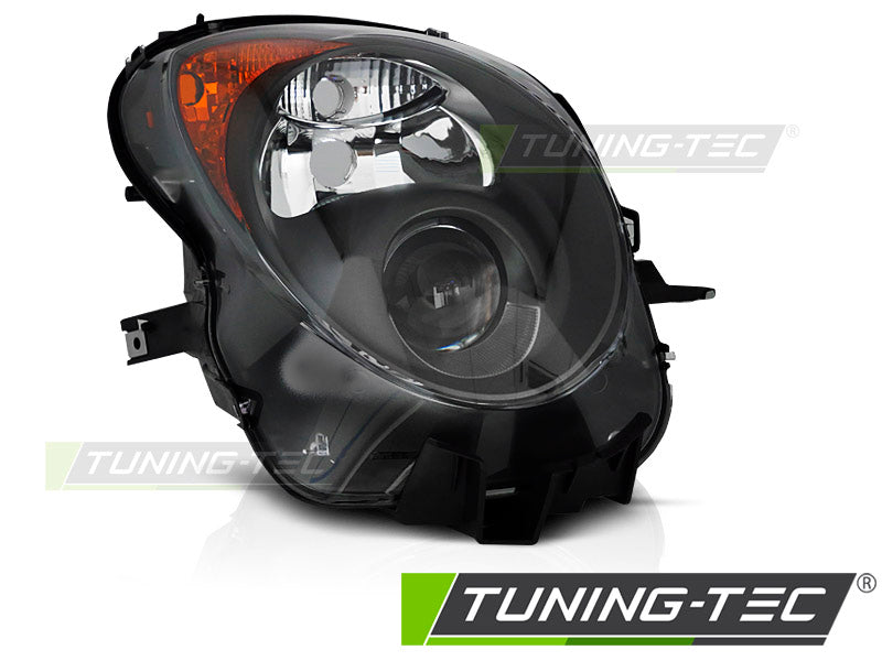 Phare avant noir côté droit TYC compatible avec Alfa Romeo Mito 08-15