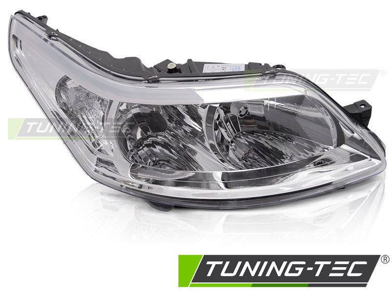 Phare chromé droit TYC compatible avec Citroën C4 08-10