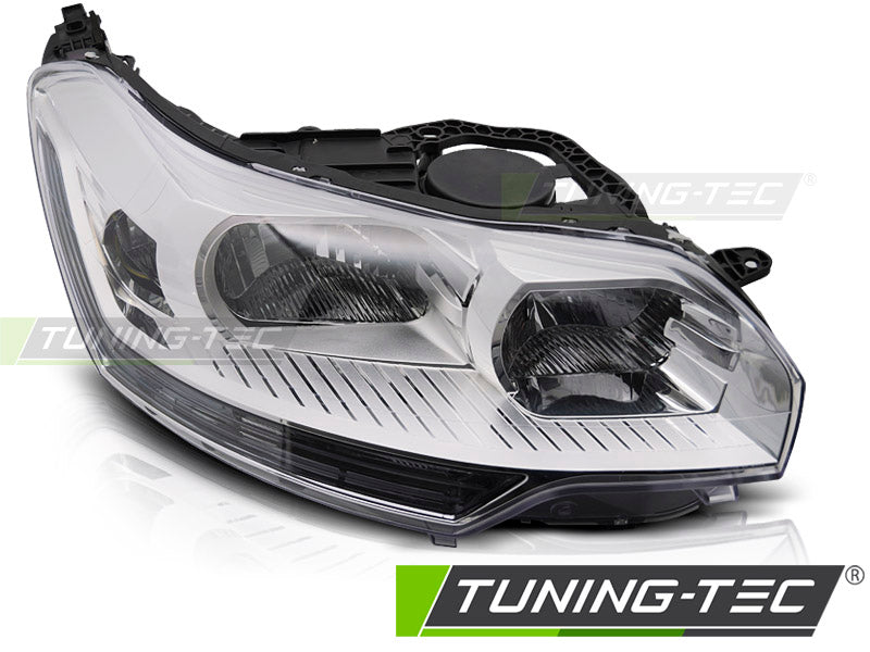 Phare chromé droit TYC compatible avec Citroën C5 08-10