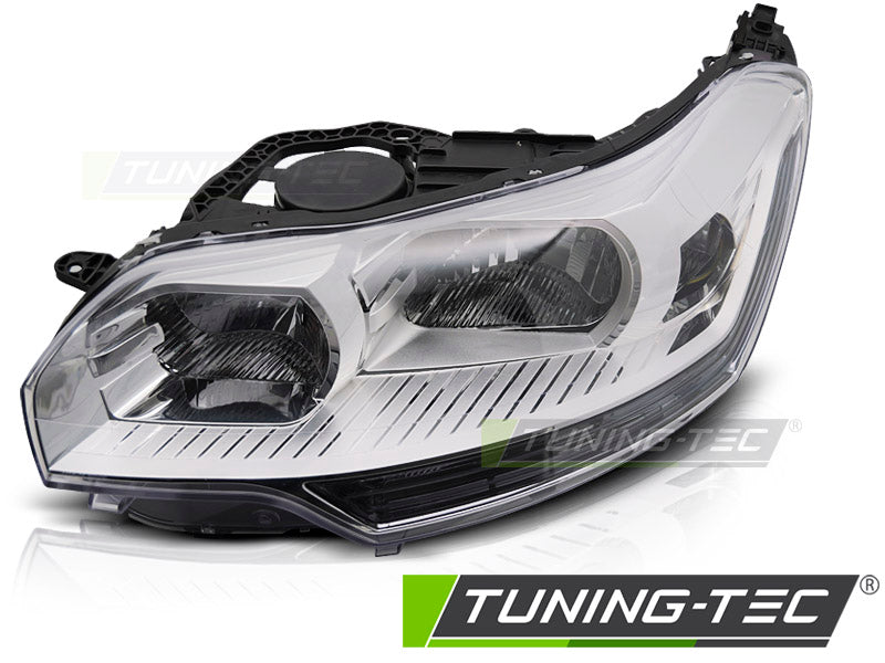 Phare chromé gauche TYC compatible avec Citroën C5 08-10