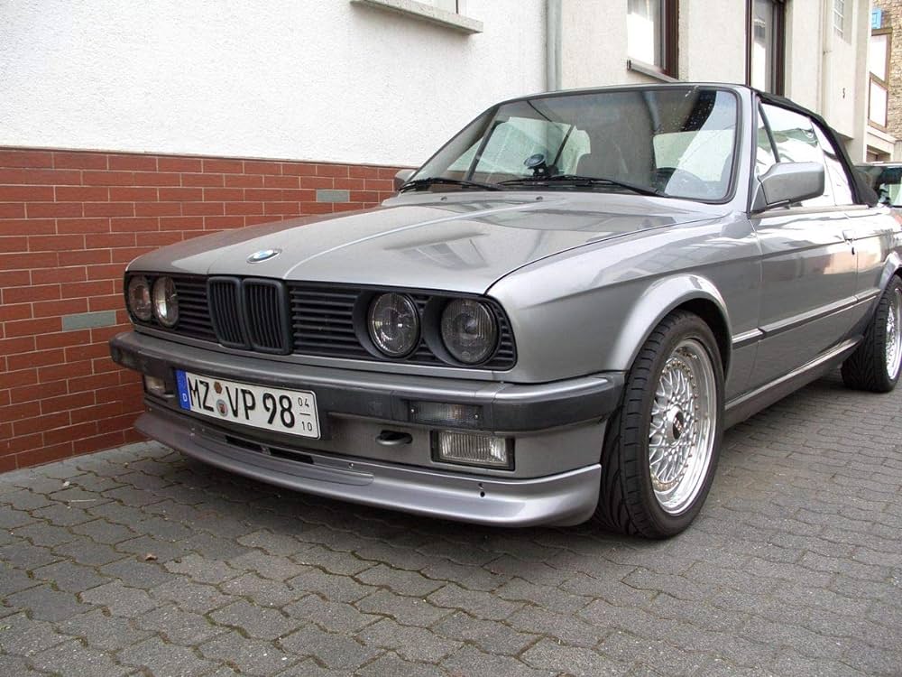 Lame de pare-choc en fibre pour BMW E30 Jimmy Hill 