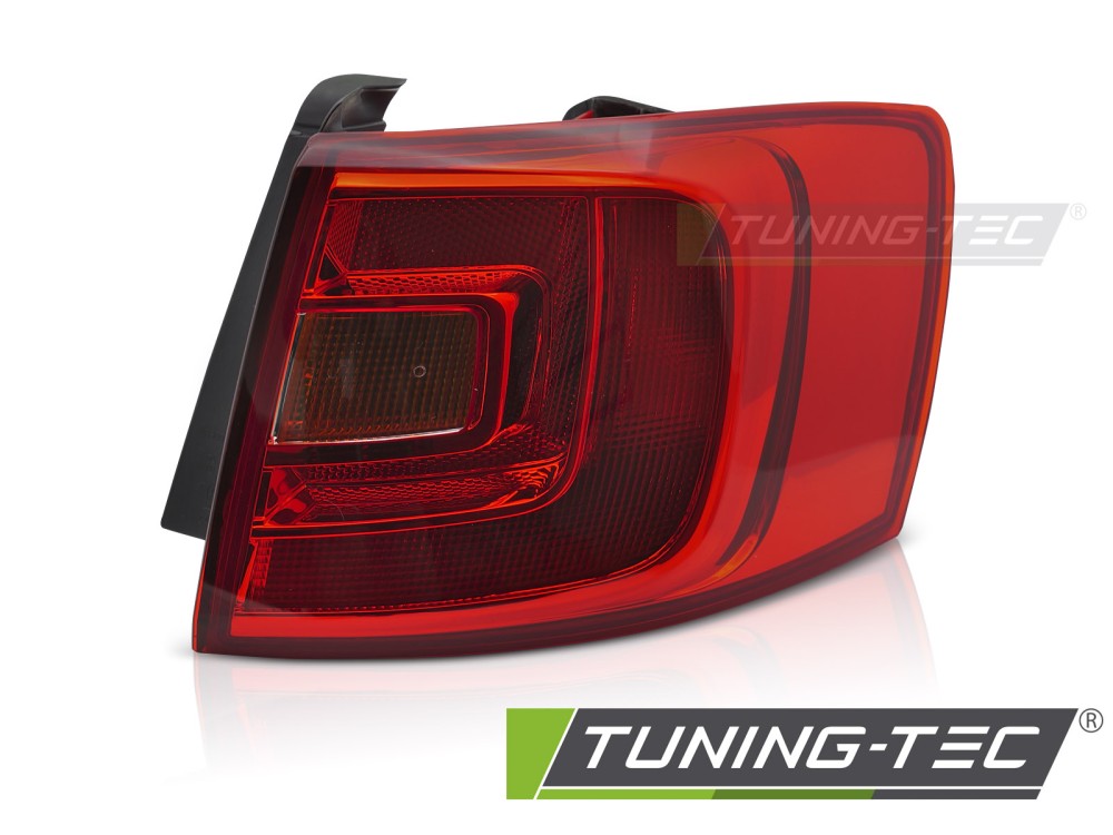 Feu arrière rouge et blanc côté droit TYC compatible avec VW Jetta 11-14