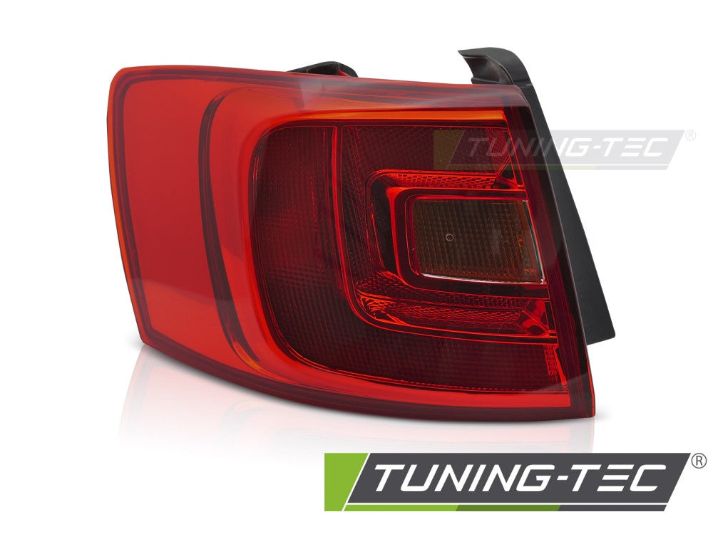 Feu arrière rouge et blanc côté gauche TYC compatible avec VW Jetta 11-14