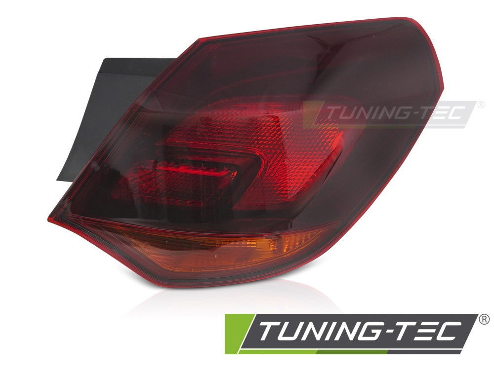 Feu arrière rouge fumé sport côté droit TYC compatible Opel Astra J 10-15 HB