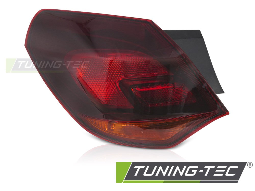 Feu arrière gauche sport rouge fumé TYC compatible Opel Astra J 10-15 HB