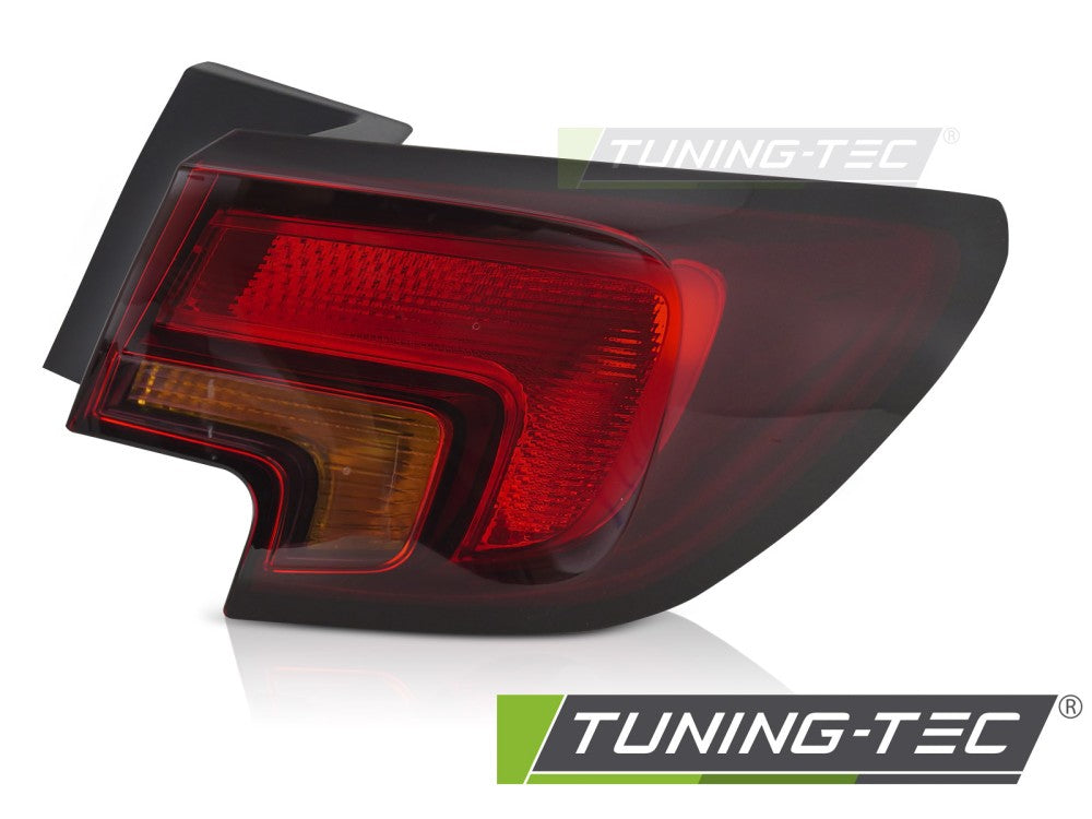 Feu arrière fumé rouge droit TYC compatible Opel Astra K 15-19 HB