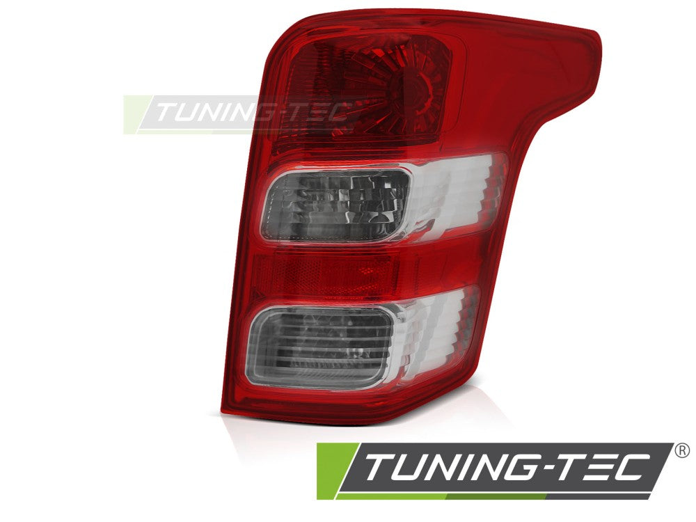 Feu arrière rouge et blanc côté droit TYC compatible avec Mitsubishi L200 15-19
