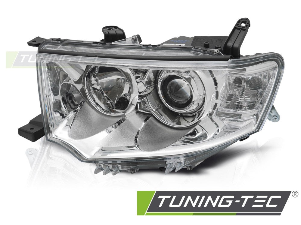 Phare avant gauche TYC compatible avec Mitsubishi Pajero 10-15