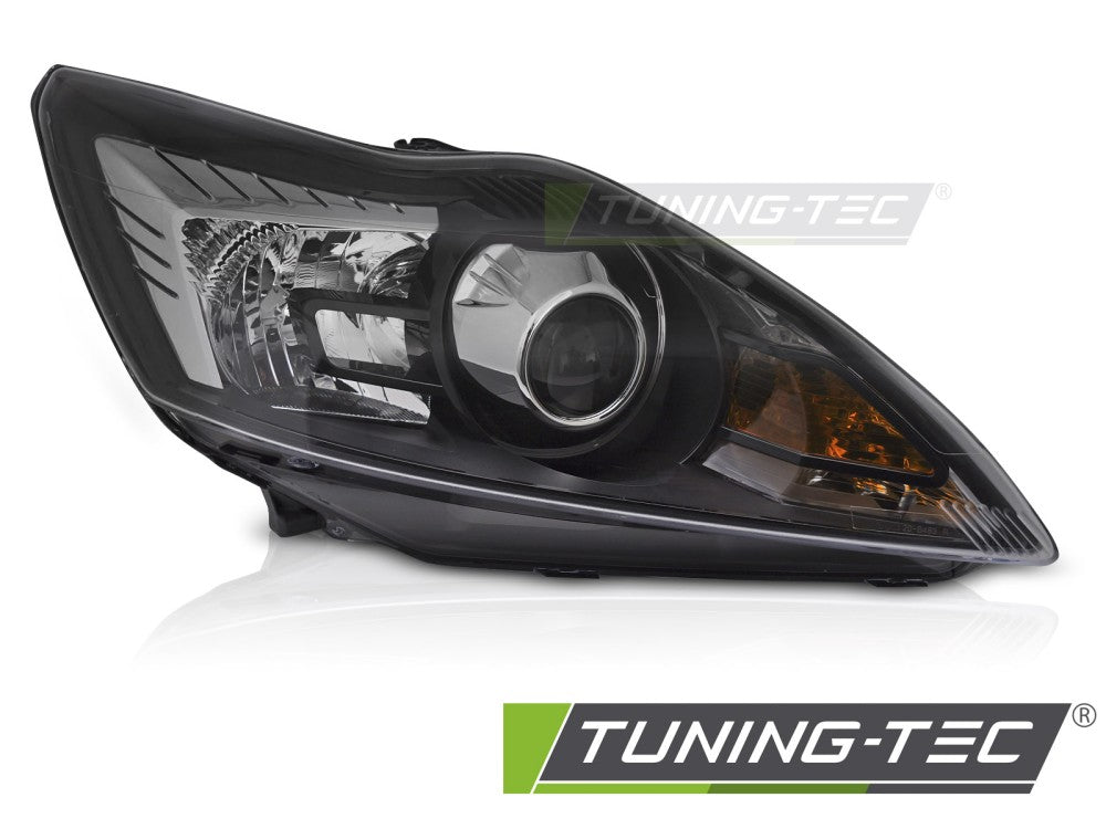 Phare xénon noir côté droit TYC compatible avec Ford Focus MK2 08-10
