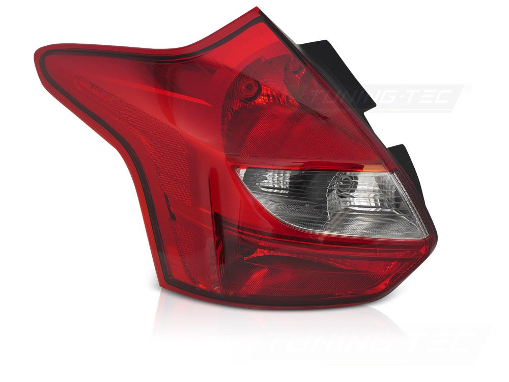 Feu arrière à LED gauche TYC compatible avec Ford Focus MK3 11-14 à hayon