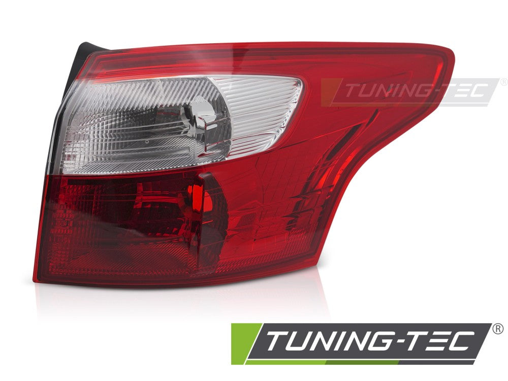 Feu arrière droit TYC compatible avec Ford Focus MK3 11-14 Turnier