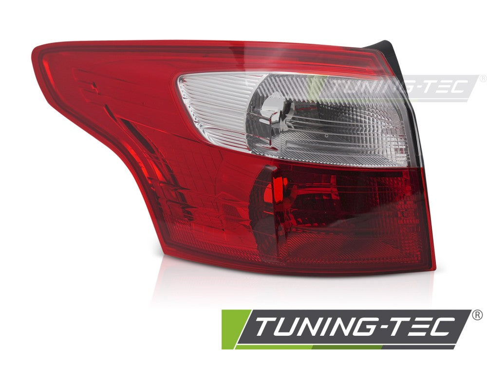 Feu arrière gauche TYC compatible avec Ford Focus MK3 11-14 Turnier