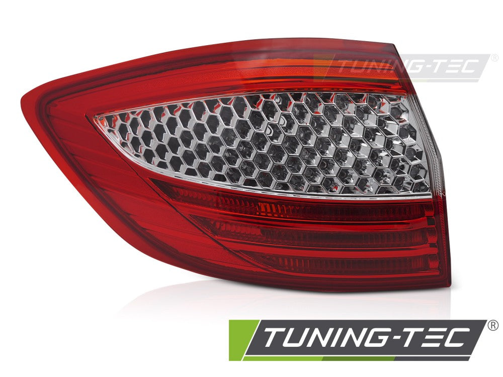 Feu arrière gauche TYC compatible avec Ford Mondeo MK4 07-10 Turnier