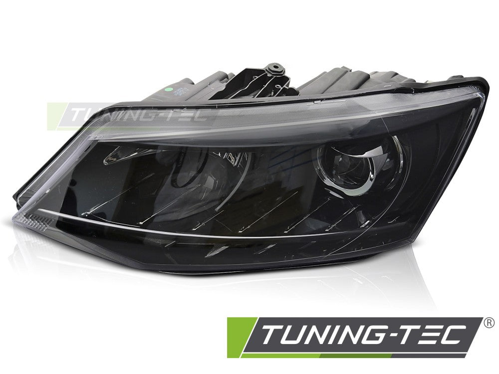 Phare avant gauche H7/LED TYC compatible avec SKODA FABIA 14-18