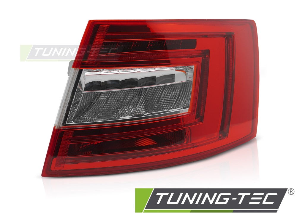 Feu arrière à LED rouge et blanc côté droit TYC compatible avec Skoda Octavia III 12-16 Liftback