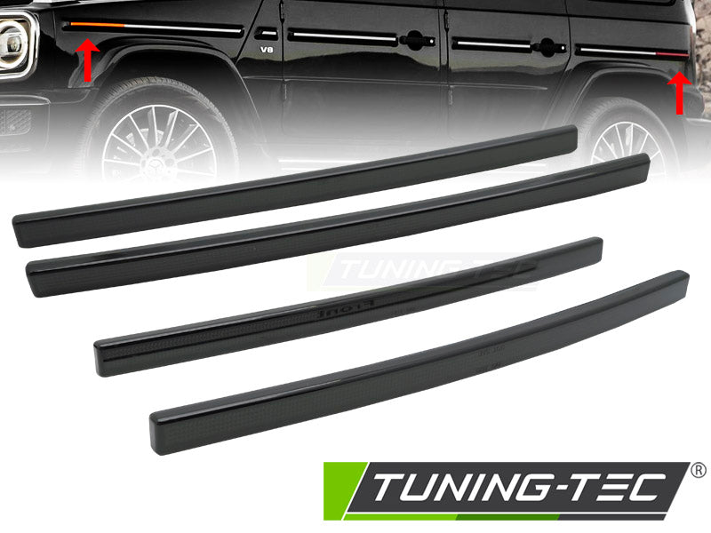 BANDES NOIRES compatibles MERCEDES W464 AMG 18-