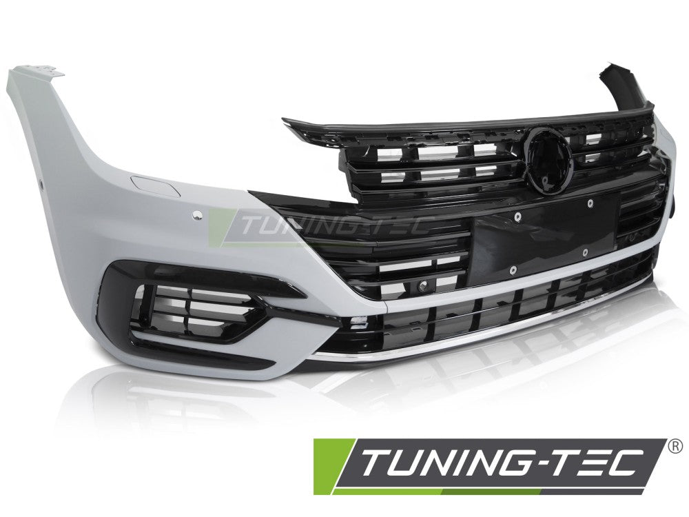 Pare-chocs avant sport noir compatible VW Arteon 17-20
