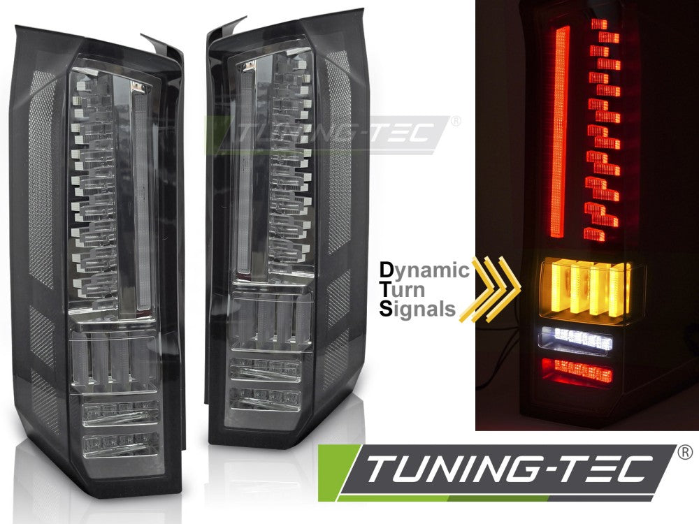 Feux arrière à LED fumés SEQ compatibles VW CRAFTER 17-