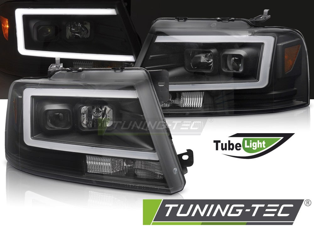 Tube LED noir pour Ford F150 MK 11 (2004-2008)