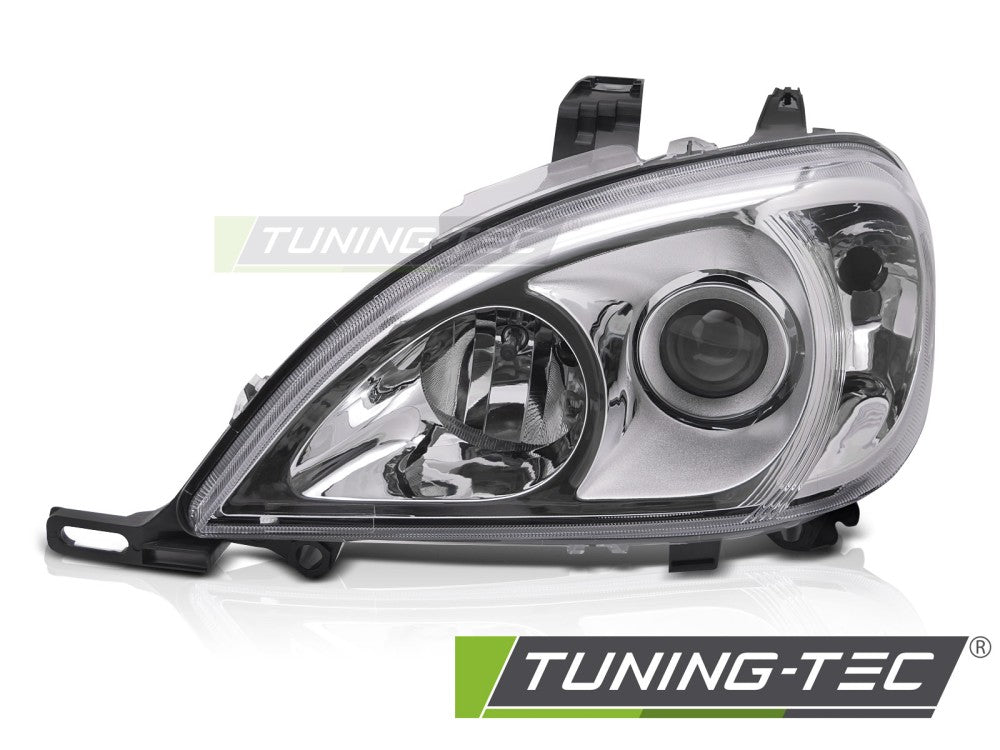 Phare chromé gauche compatible avec Mercedes W163 01-05