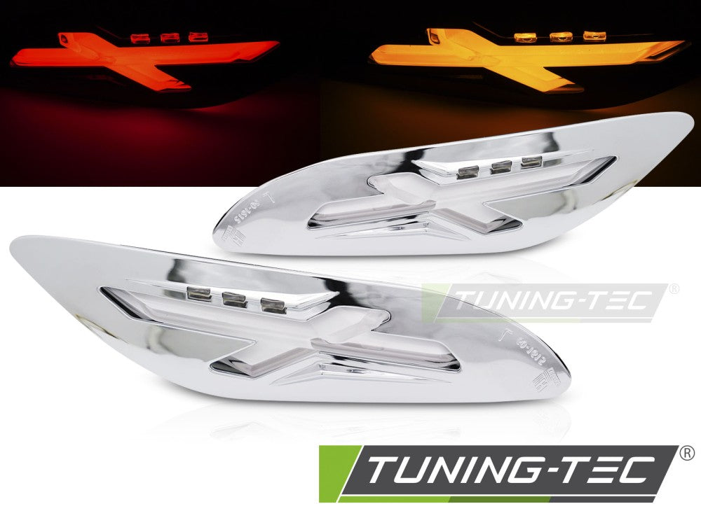 Feu arrière chromé à LED compatible avec Vespa Sprint / Primavera 150 cm3