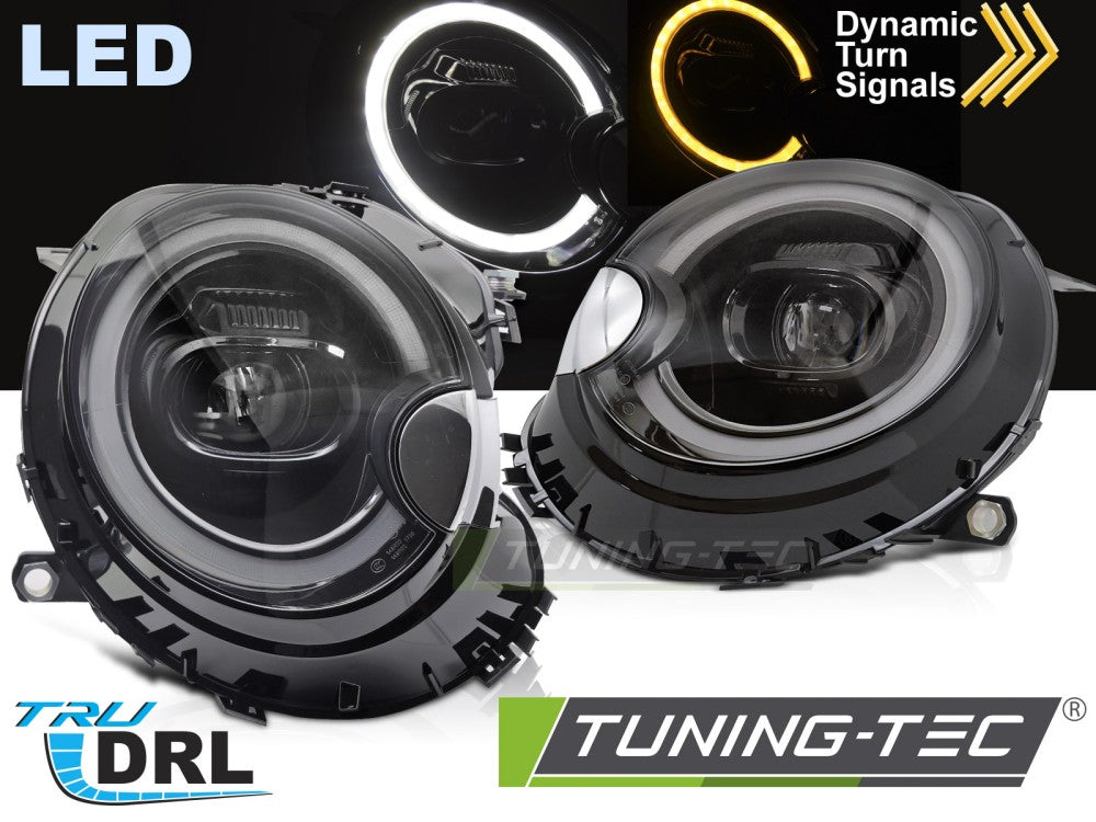 Phares entièrement à LED compatibles avec BMW MINI (COOPER) 06-15
