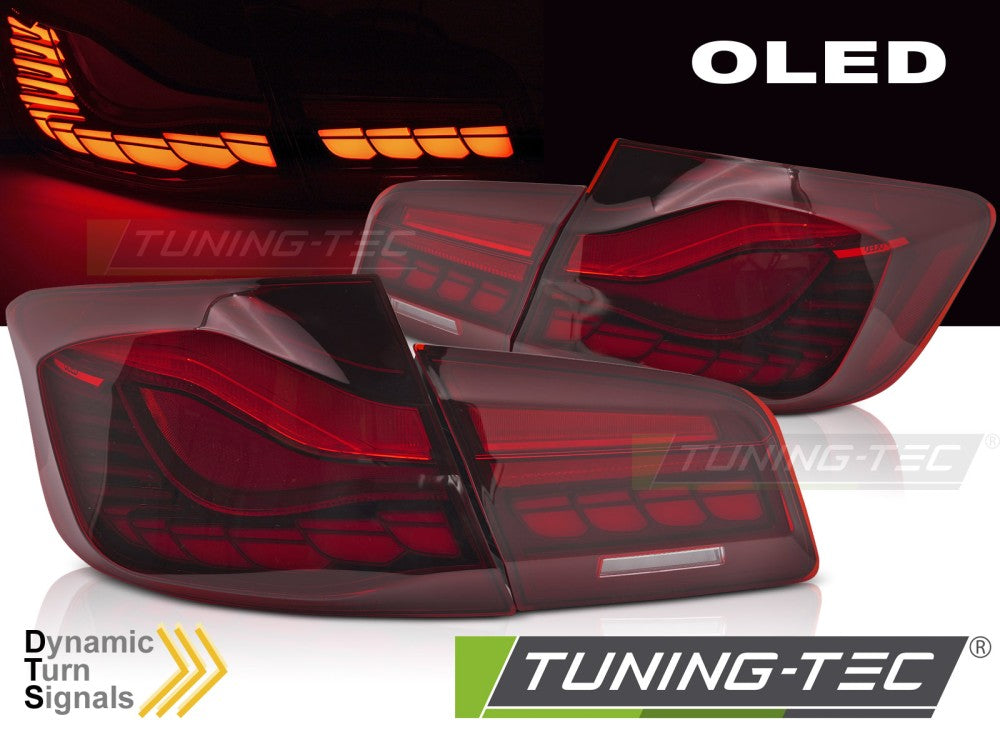 Feux arrière OLED SEQ rouges compatibles BMW F10 10-16