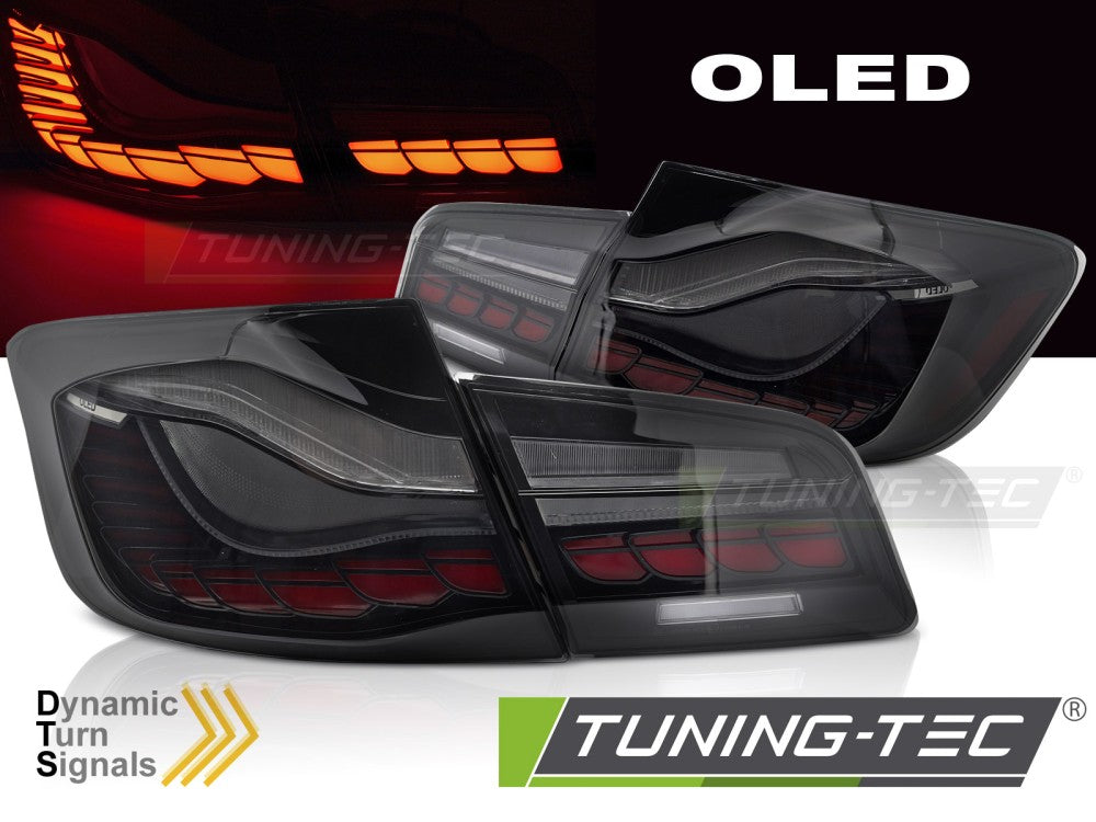 Feux arrière OLED SEQ fumés compatibles BMW F10 10-16