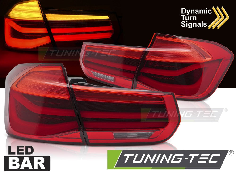 Feux arrière séquentiels à LED rouges compatibles BMW F30 11-18