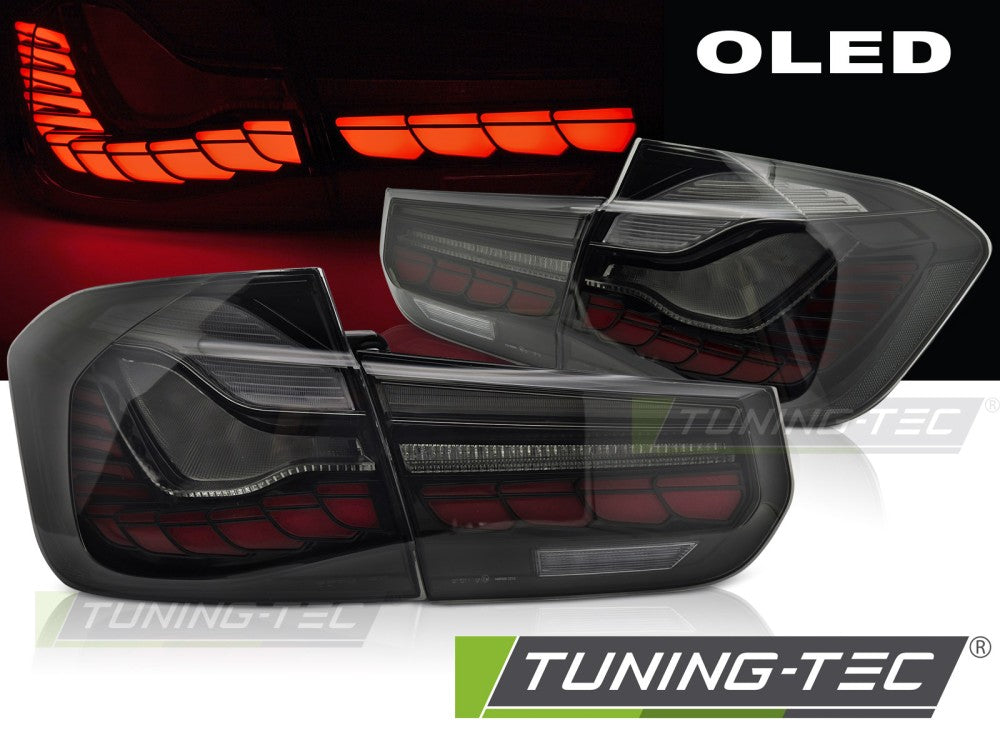 Feux arrière OLED fumés compatibles BMW F30 11-18