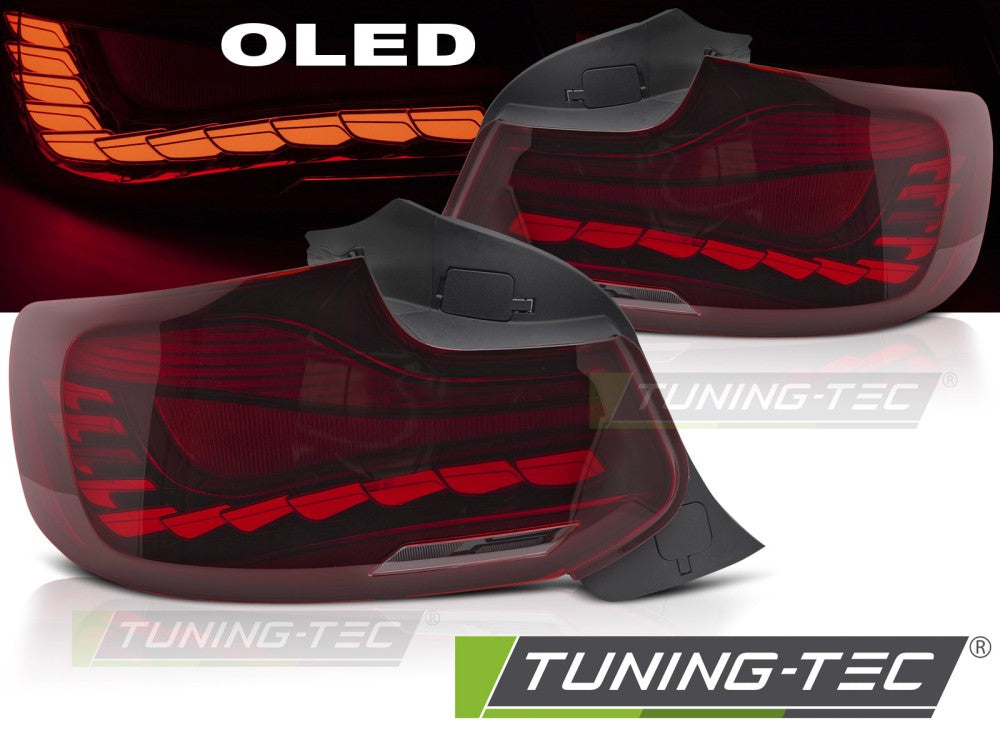 Feux arrière OLED rouges compatibles BMW F22 F23 F87 14-21