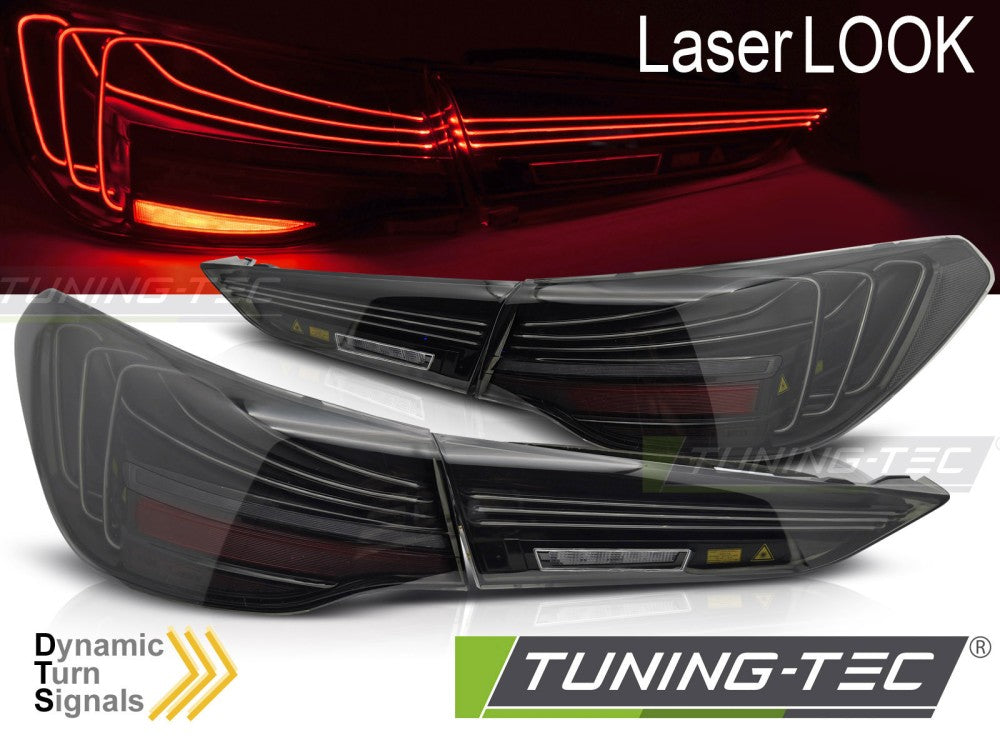 Feux arrière à LED fumés, effet laser séquentiel, compatibles BMW G22 G23 2020-2024