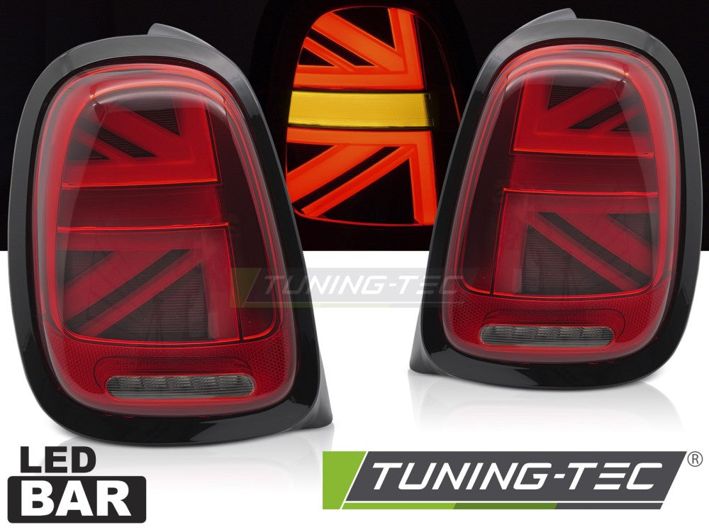 Feux arrière à LED rouges compatibles avec MINI COOPER F55 F56 F57 14-17