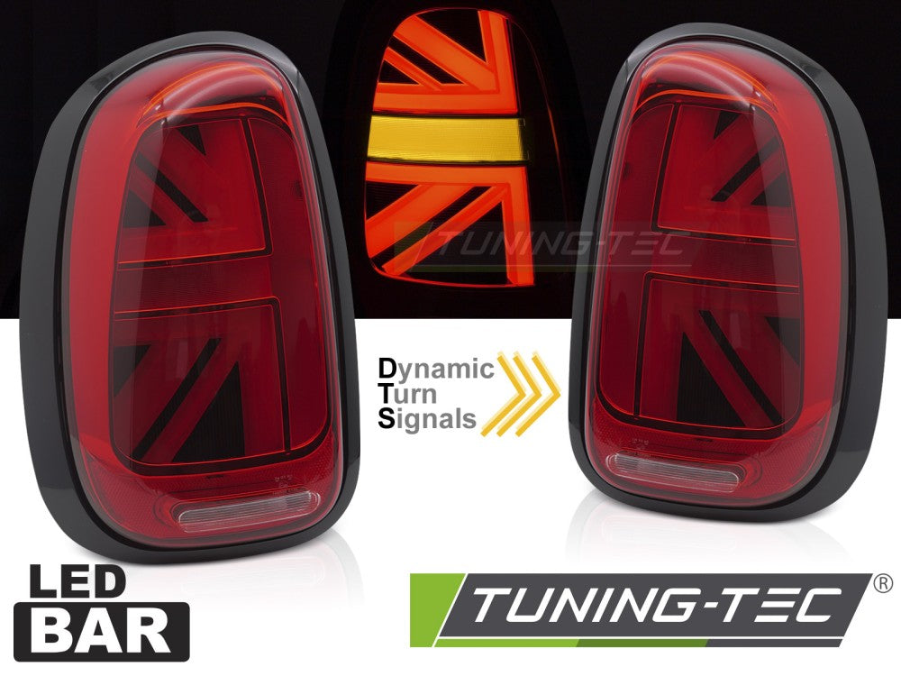 Feux arrière à LED rouges compatibles avec MINI COOPER R60 10-16