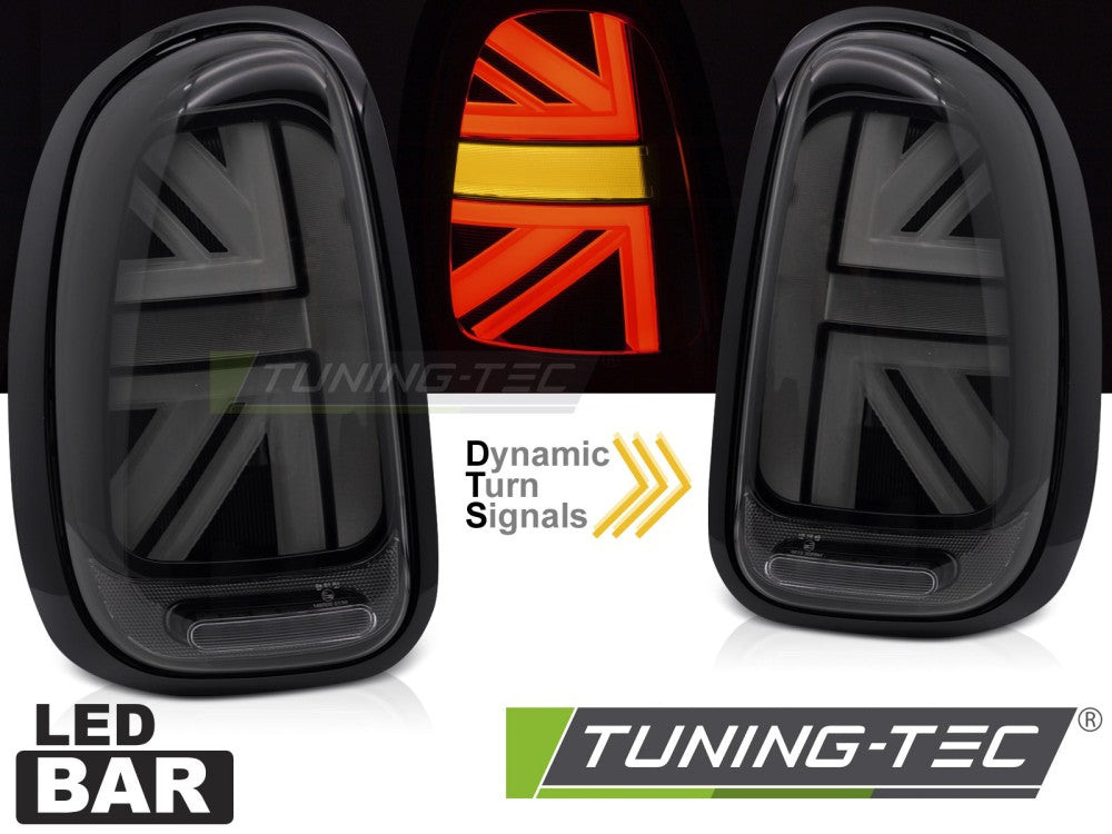 Feux arrière à LED fumés compatibles avec MINI COOPER R60 10-16