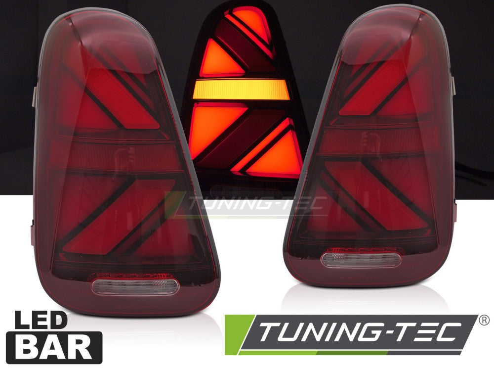 Feux arrière à LED rouges SEQ compatibles avec MINI COOPER R50 R52 R53 01-06