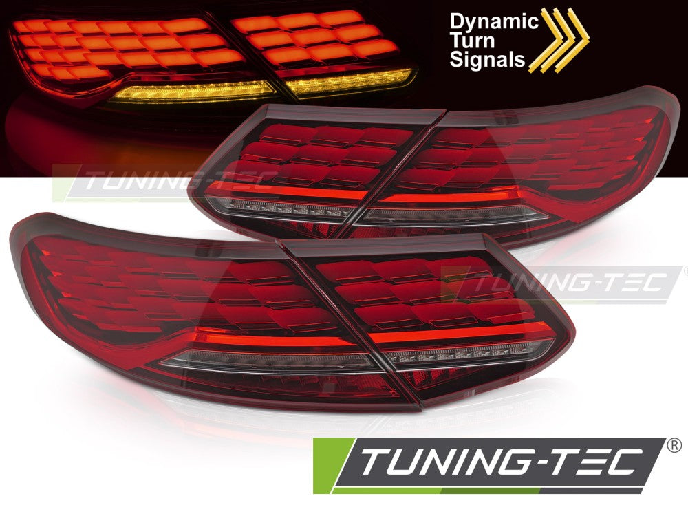 Feux arrière à LED rouges compatibles avec Mercedes Classe C C205 (2015-2023) - LED d'origine