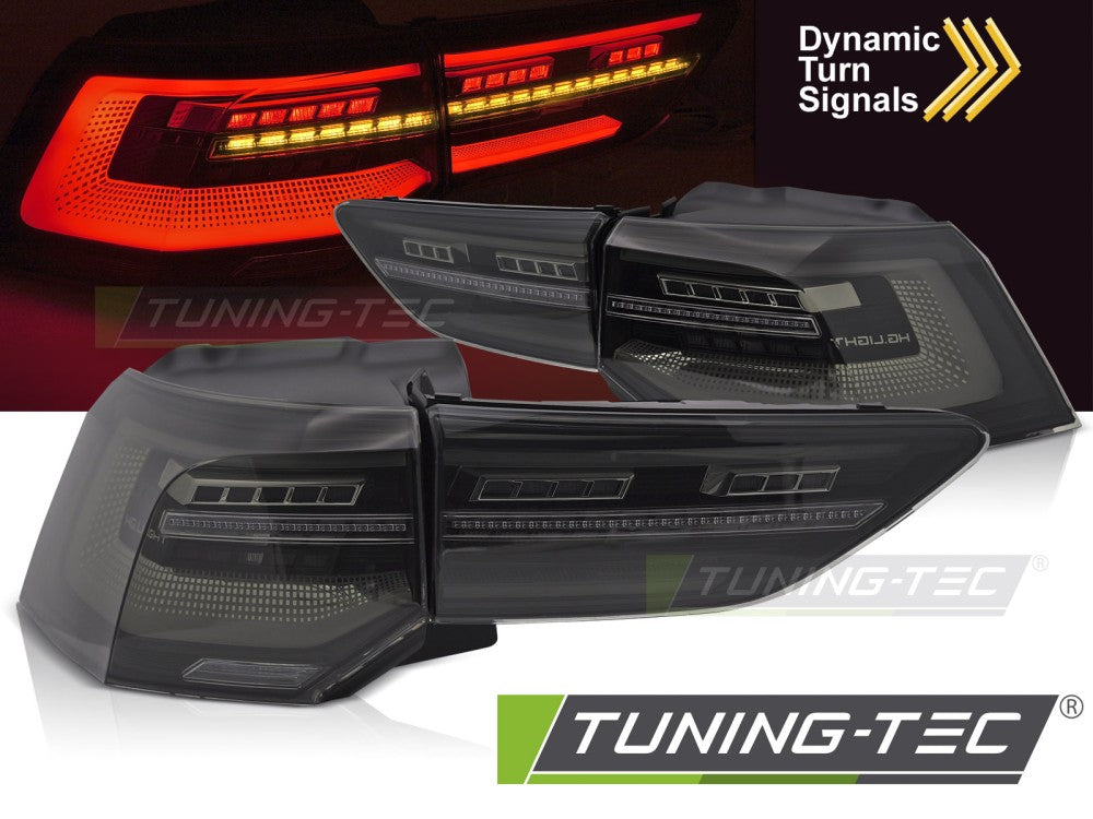 Feux arrière à LED fumés SEQ compatibles avec VW Golf VIII 19-24